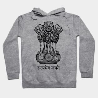 Emblem of India Hoodie